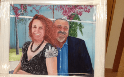 PALOMA Y MIGUEL ÁNGEL.- PADRES DE TRES HIJOS