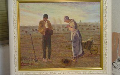 El Angelus, de Jean François Millet.