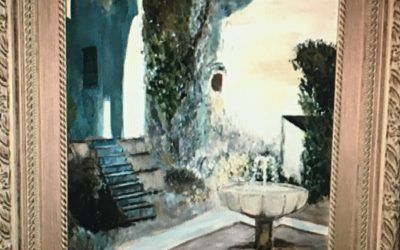 Rincón grutesco del alcázar de Sevilla. Joaquín Sorolla,1910